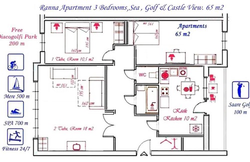 Kuressaare Apartamento | Ranna Apartment