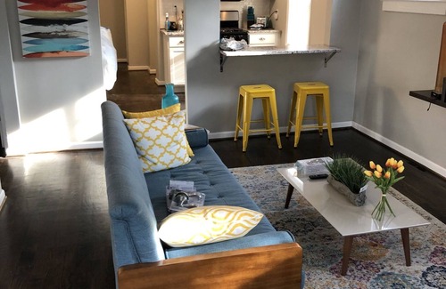 Ferndale Casa | Nuevo y reluciente, abierto en enero de 2020. Cómoda casa de dos dormitorios para cuatro personas.