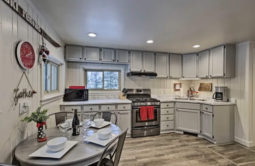 Eagle River Cabaña | Recently renovated waterfront cottage with private pier and fire pit