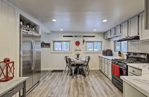 Eagle River Cabaña | Recently renovated waterfront cottage with private pier and fire pit