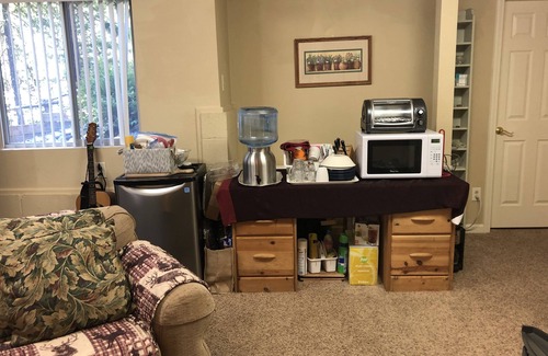 Trinity County Apartamento | Casa roja con la montaña Lake Magic TC