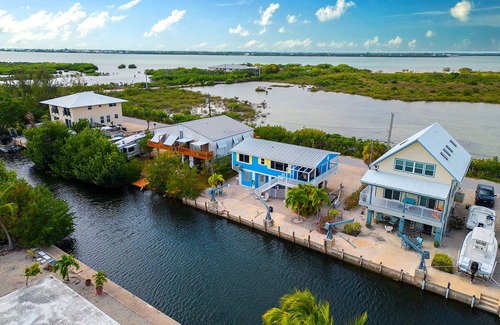 Eden Pines Casa | Reel Paradise | Fabulous sunsets from this canalfront 2 bed/2 bath on Big Pine Key
