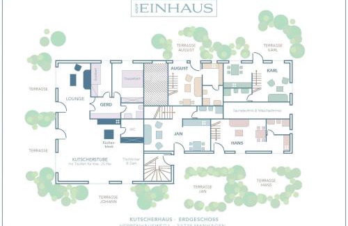 Manhagen Casa | Reetdachhaus mit Nähe zur Ostsee, Außensauna, Spielplatz & großem Garten