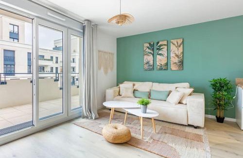 Saint-Ouen Apartamento | Refuge Naturel au Cœur des Docks by So Homy - 1 Bed Room 4 PAX