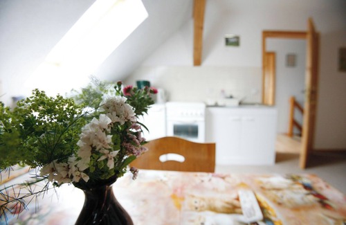 Herzsprung Apartamento | Reitpension Wiesengrund: cozy apartment on a riding and farm