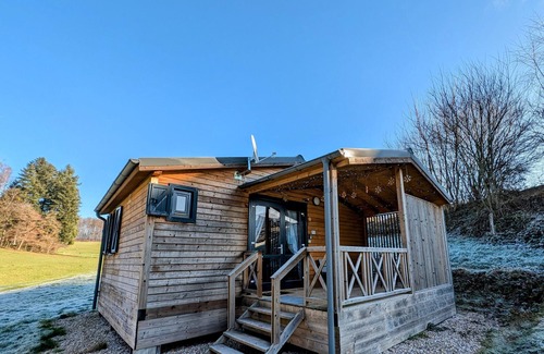 Fougerolles-Saint-Valbert Cabaña | Relaxing chalet with spa and sauna near 1000 Ponds