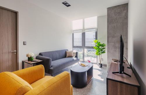 Miguel Hidalgo Apartamento | Relaxing 1 bedroom apt w Pool & BBQ Area VIATO HOMES