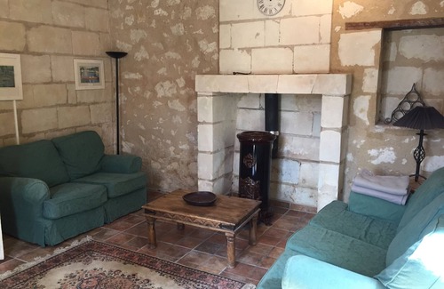 Le Guedeniau Cabaña | Relajante 4-6 personas Casa rural con piscina en Loire rural, Francia