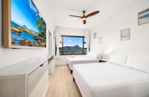 Waikiki Apartamento | Remodeled Penthouse with Ocean & Diamond Head Views