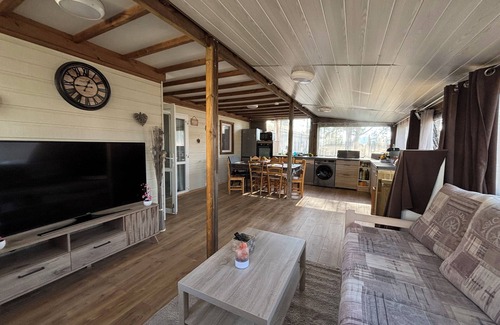 Puget-sur-Argens Chalet De Esquí | RENTAL CHALET CAMPING 5 ÉTOILES⭐️ OASIS VILLAGE PARC MONTANA near FREJUS VAR