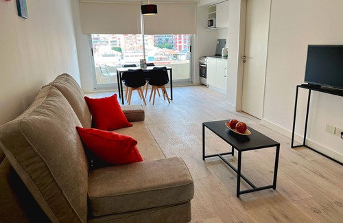 Almagro Apartamento | RentUp - Moderno monoambiente con balcón en Almagro