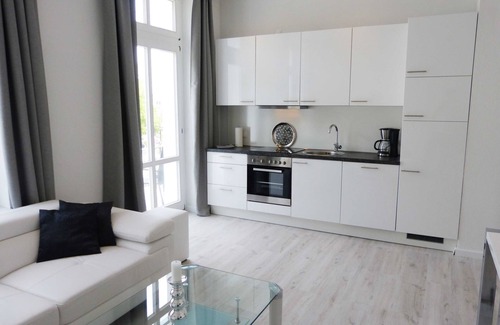 Warnemuende Apartamento | Residencia 6 - Residencias en la plaza de la iglesia.