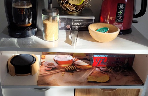 Emerainville Apartamento | Familiar-Apartamento-Baño privado con bañera-Vista al Jardín