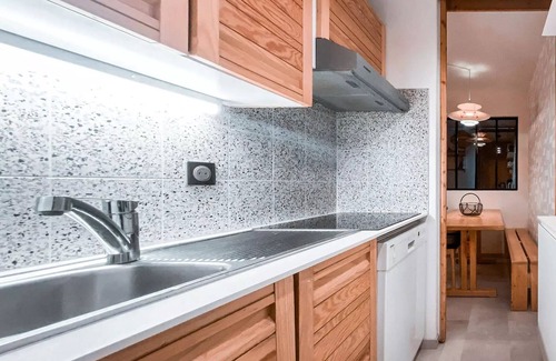 Val-d'Isere Apartamento | Residence Hameaux De Val - Friendly apartment and its covered parking