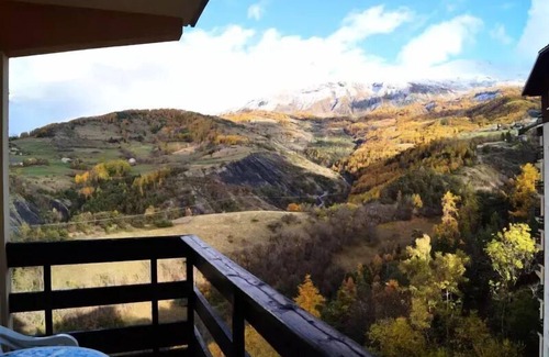 Le Sauze Apartamento | Residence La Grande Chaume - Studio for 4 People