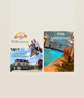 Ernst Apartamento | Residenz Moselzauber - Ferienwohnungen mit Pool Landschaft