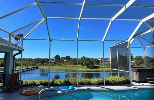 Painters Hill Casa | Resort-Style Living:Beautiful Beach Home with heated saltwater pool and hot tub