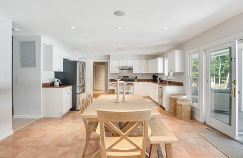 Southampton Casa | Resort-style Southampton retreat with heated pool, chic interiors, and.