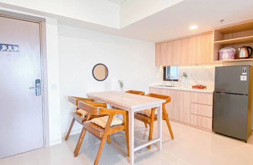 Cikarang Apartamento | Restful 3Br At Meikarta Apartment