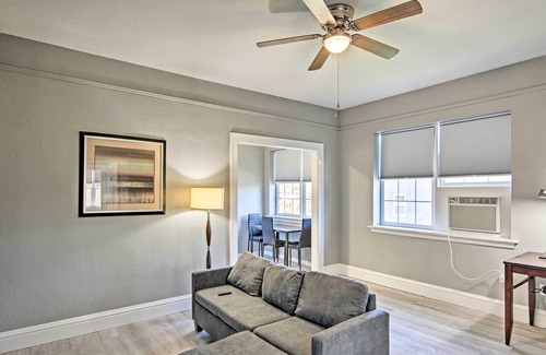 Enid Apartamento | Restored Enid Apt ~ 1 Mile to Historic Downtown!