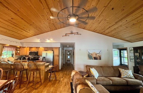 Cambridge Springs Casa | 3 casas de lago en el país, hasta 30 personas