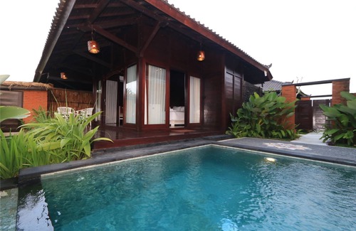 Kenderan Villa | Villa con vista al campo de arroz con piscina privada