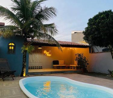 Itaipuacu Apartamento | RiqueHouse: Piscina, churrasqueira a 500m da praia