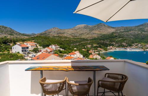 Slano Apartamento | RITA - Charming 2-Bedroom Apartment with sea view, Slano