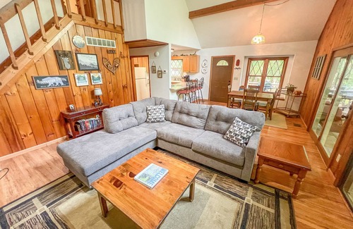 Ellijay Cabaña | FAMILIA + CASA FRENTE AL RÍO CON MASCOTAS