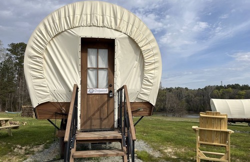 Lillington Casa | River-Front Wagon Glamping- The Dogwood