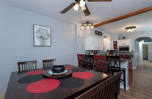 Wormleysburg Casa | River House - Harrisburg City Skyline Views with Game Room and Covered Porch