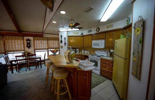 Wimberley Casa | Riverfront Cabin with Spacious Interior, Large Deck and Views in Texas