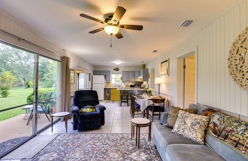 Telogia Cabina | Riverfront Florida Escape w/ Grill & Fire Pit!