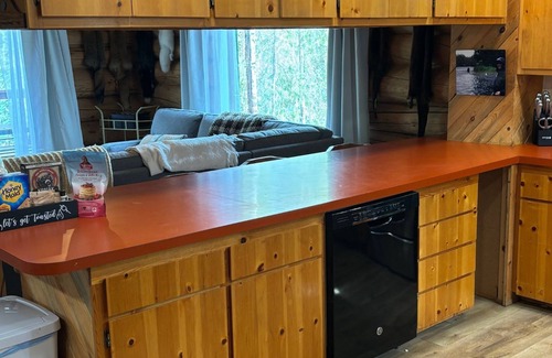 Cooper Landing Cabina | Riverfront Log Home en el mundialmente famoso río Kenai