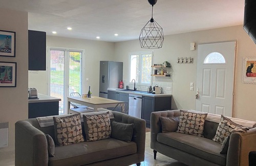 Axat Villa | Riverside villa with stunning views.