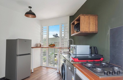 Petit-Canal Apartamento | Romantic stay overlooking the sugarcane fields, in a stylish 45 m² apartment