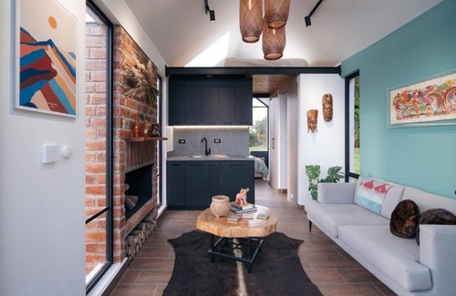 El Quinche Cabina | Villa Romántica con hermosa vista en el lago