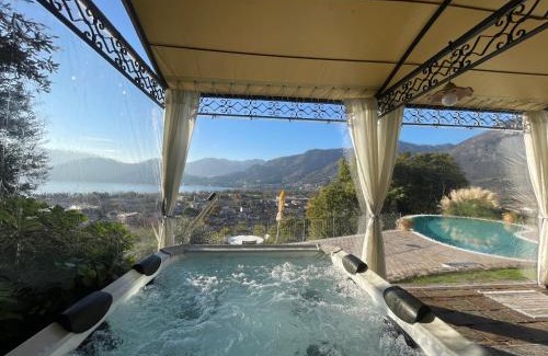 Pisogne Villa | Ronco Frati, piscina vista lago