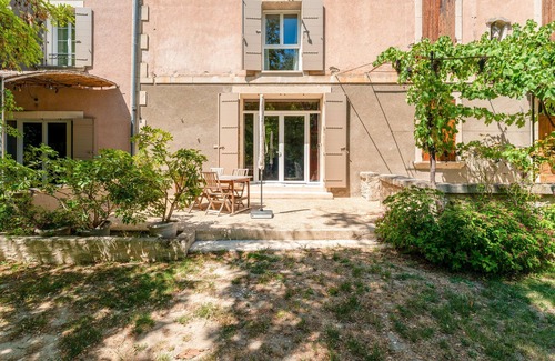 Les Angles Apartamento | Habitación 'Malo' con terraza compartida, jardín compartido y aire acondicionado