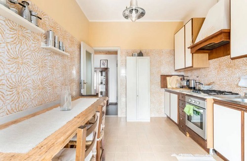 Castiglione Chiavarese Apartamento | Habitación 'Stanza 3' con vistas al mar, terraza compartida y Wi-Fi