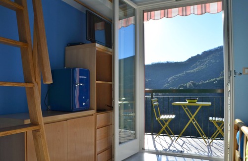 Solaro Apartamento | Habitación con vistas al mar cerca de 5 Terre