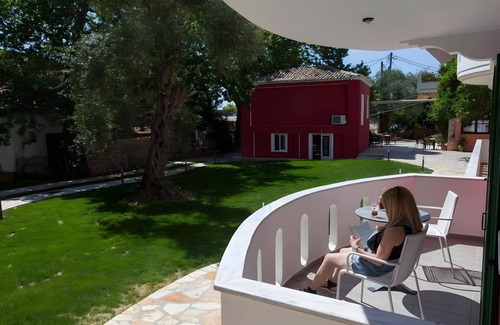 Anthousa Apartamento | Habitación "Estudio" con terraza compartida, Wi-Fi y aire acondicionado