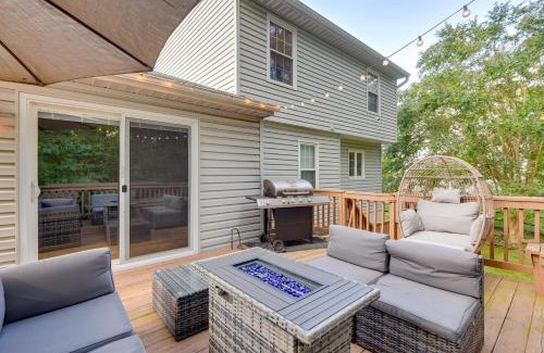 Maryland City Casa | Room to Work and Relax! Laurel Home with Office, Yard