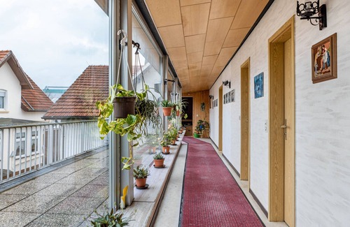 Reinhardshausen Apartamento | Habitación 'Wollmert' con terraza, jardín y balcón compartidos