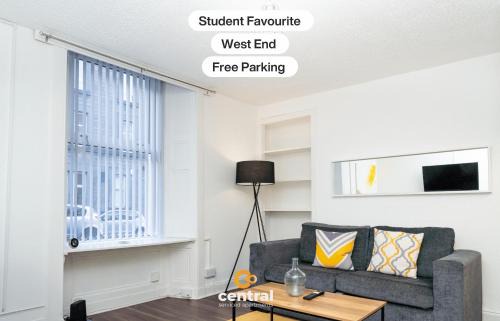 Glenisla Apartamento | Rosefield by CENTRAL SERVICED APARTMENTS - Cosy 1 Bedroom - Close To University of Dundee - Sleeps 2 - Ground Level - Self Check In - Modern and Cosy - Fast WiFi - Heating 24-7 - Free Street Parking