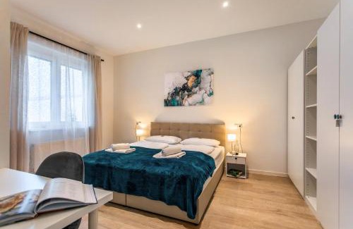 Heilbronn Apartamento | Rosenberg-Suites - Zentral, Stellplatz, große Terrasse, Business & Privat