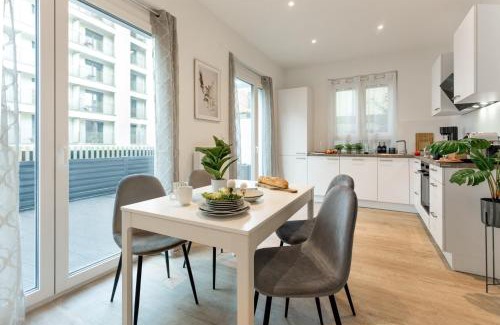 Heilbronn Apartamento | Rosenberg-Suites - Zentral, Stellplatz, große Terrasse, Business & Privat