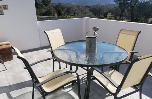 El Mas Bosca Apartamento | Vistas mar y montaña, terraza, jardín de 1000 m2 barbacoa y aparcamiento vallado