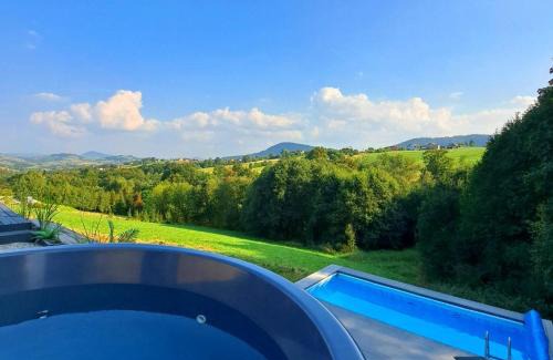 gmina Korzenna Villa | Rosochata 313 Domek w górach z Sauną Jacuzzi Basenem "Panieński" ruska Bania