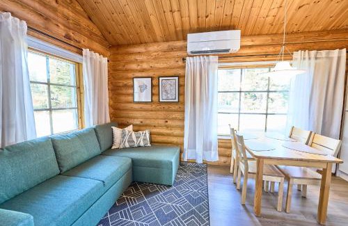 Rukatunturi Apartamento | Rukan Havu - Ski-in cabin with sauna & fireplace, 100m to slopes